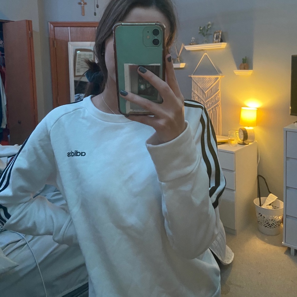adidas crew neck